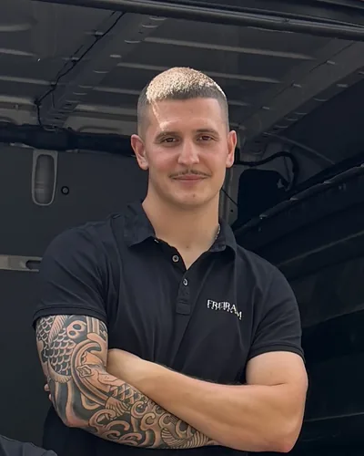 Lukas Hecht, Geschäftsführer der Freiraum Auflösungen GmbH